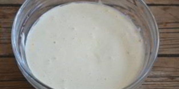 бисквитное тесто с молоком