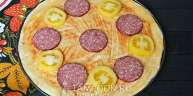 быстрое тесто для пиццы с сухими дрожжами