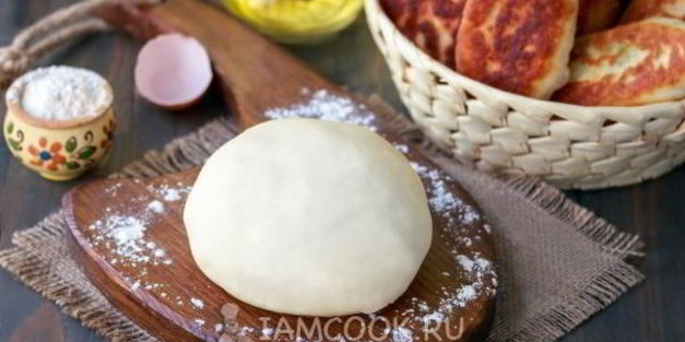 быстрое тесто для жареных пирожков