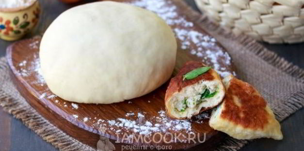 быстрое тесто для жареных пирожков