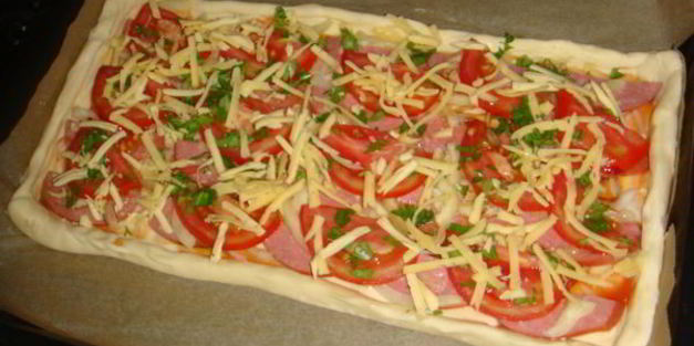 домашнее слоеное тесто и пироги из него