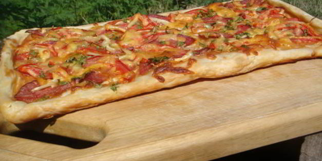 домашнее слоеное тесто и пироги из него