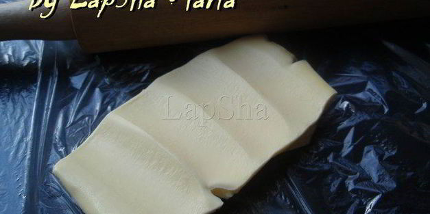 домашнее слоеное тесто