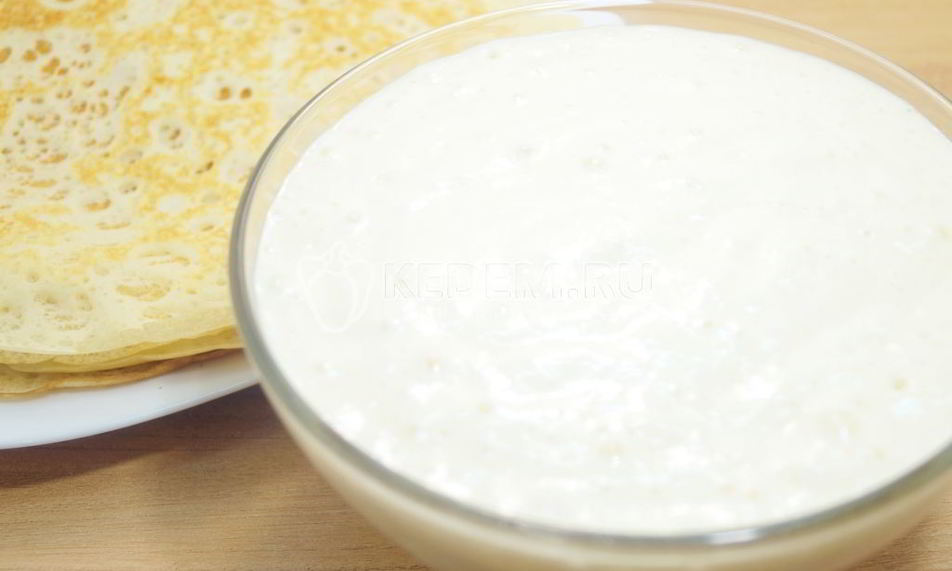 Рецепт дрожжевое тесто для блинов