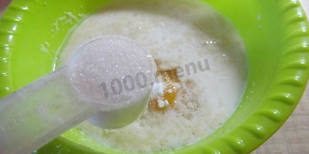 дрожжевое тесто для сладкого рулета с ванилью