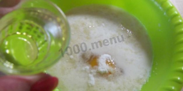 дрожжевое тесто для сладкого рулета с ванилью