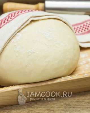 Дрожжевое тесто на подсолнечном масле для печеных пирожков