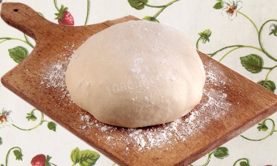 Рецепт дрожжевое тесто на сухом молоке с яйцом