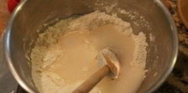 дрожжевое тесто на воде