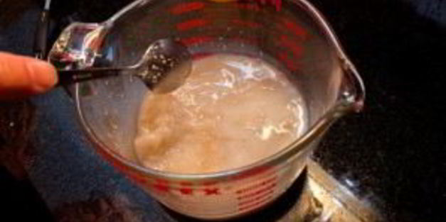 дрожжевое тесто с творогом