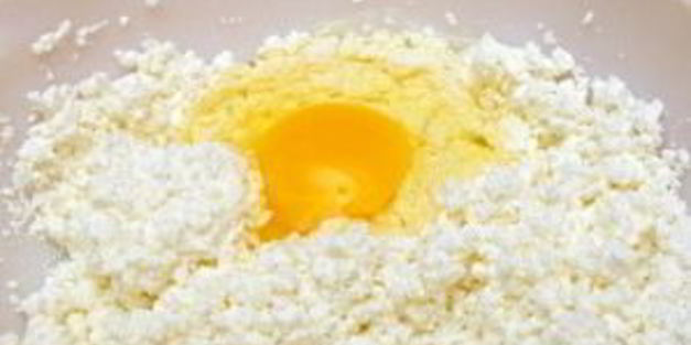 дрожжевое тесто с творогом