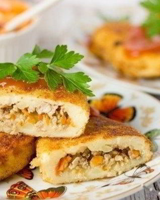 Картофельное тесто для зраз