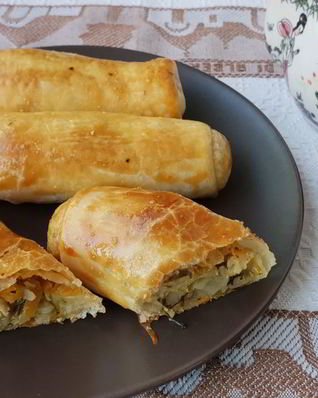 Хрустящее тесто на пирожки