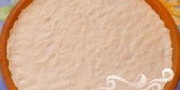 классическое тесто для пиццы