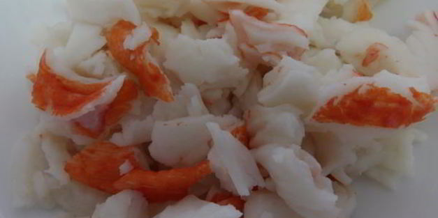 краб термидор в корзинке из тесто фило