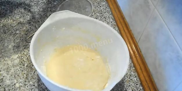 опарное тесто способом на опаре дрожжевое для пирожков