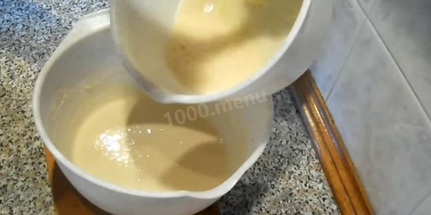 опарное тесто способом на опаре дрожжевое для пирожков