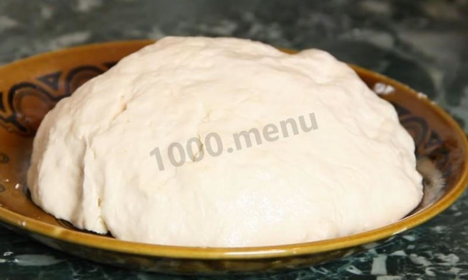 Рецепт пресное тесто для пирожков на кефире