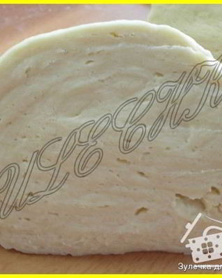 Пресное тесто на кефире для пирожков