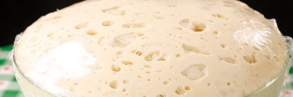 Пушистое дрожжевое тесто