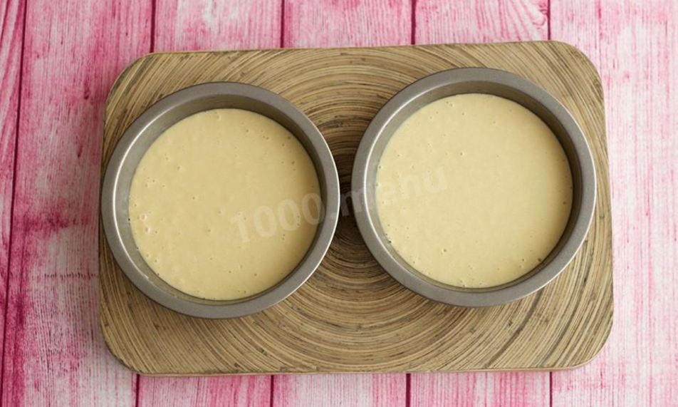 Рецепт пышное бисквитное тесто