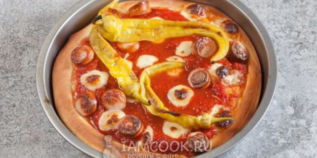 пышное дрожжевое тесто для пиццы