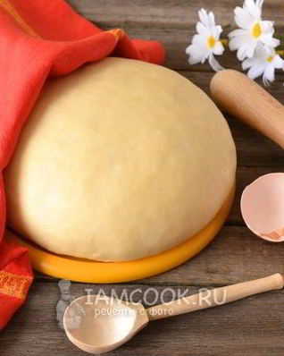 Сдобное дрожжевое тесто для пирогов в духовке