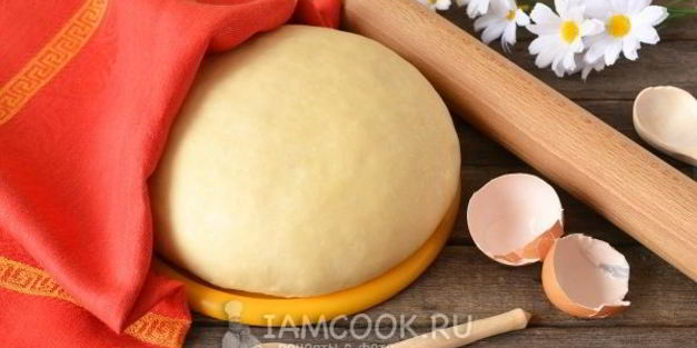 сдобное дрожжевое тесто для пирогов в духовке