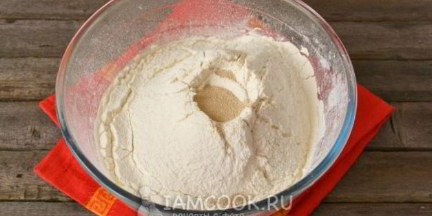 сдобное дрожжевое тесто для пирогов в духовке