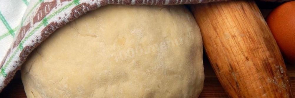 Сдобное сладкое тесто