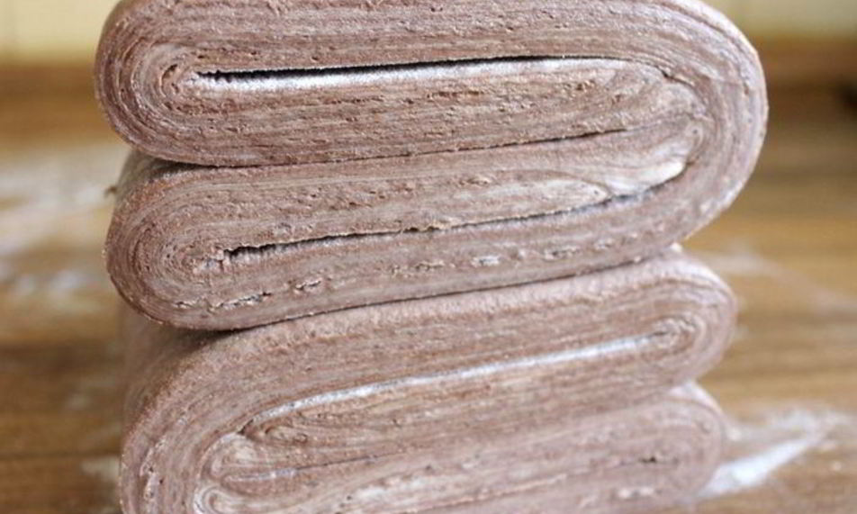 Рецепт шоколадное слоеное тесто