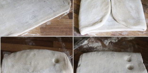 шоколадное слоеное тесто