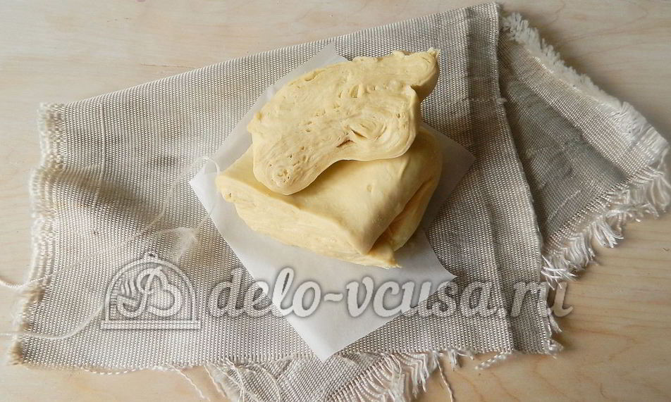 Рецепт слоеное бездрожжевое тесто