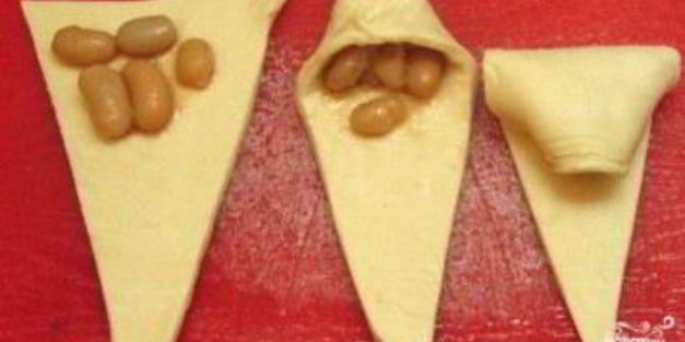 слоеное тесто в микроволновке