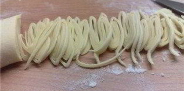 тесто для домашней лапши