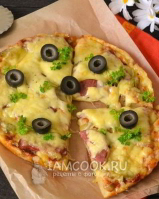 Тесто для пиццы на кислом молоке