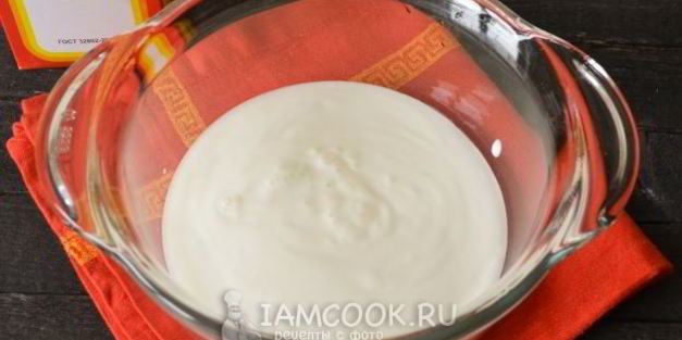 тесто для пиццы на кислом молоке