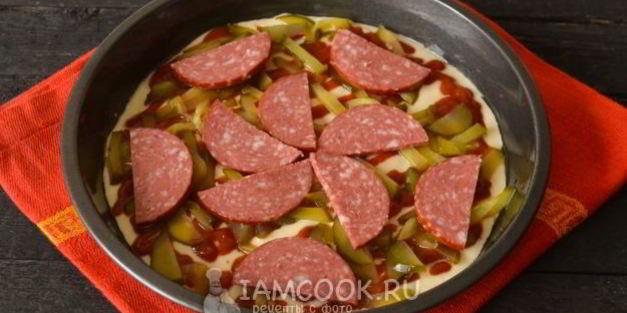 тесто для пиццы на кислом молоке