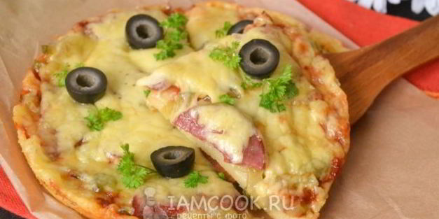 тесто для пиццы на кислом молоке