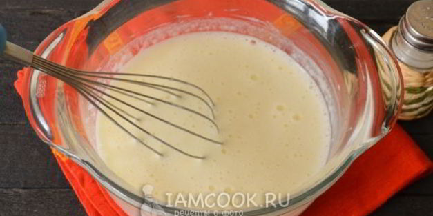 тесто для пиццы на кислом молоке