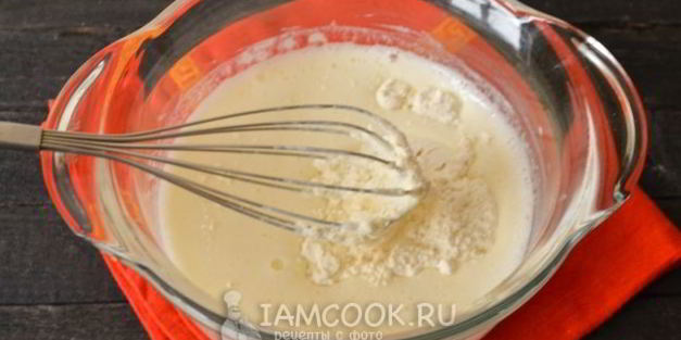 тесто для пиццы на кислом молоке