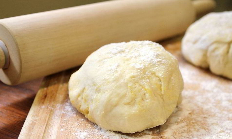 Рецепт тесто для пиццы на молоке