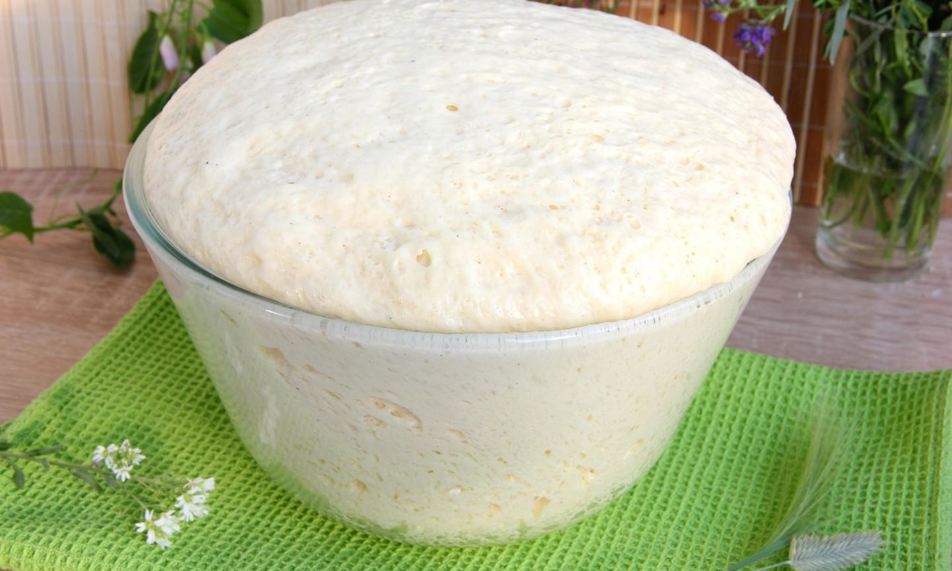 Рецепт тесто для ватрушек на сухих дрожжах