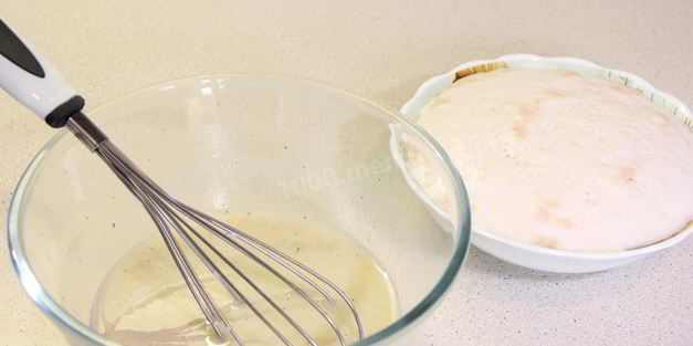 тесто для ватрушек на сухих дрожжах