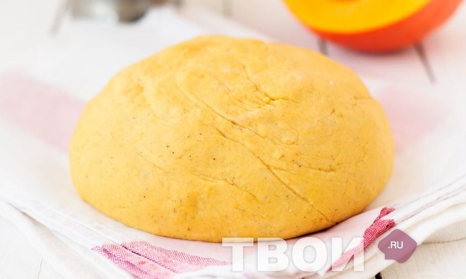 Рецепт тесто с тыквой