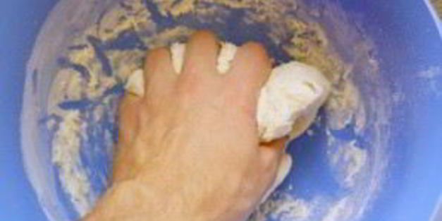 тонкое тесто на пиццу