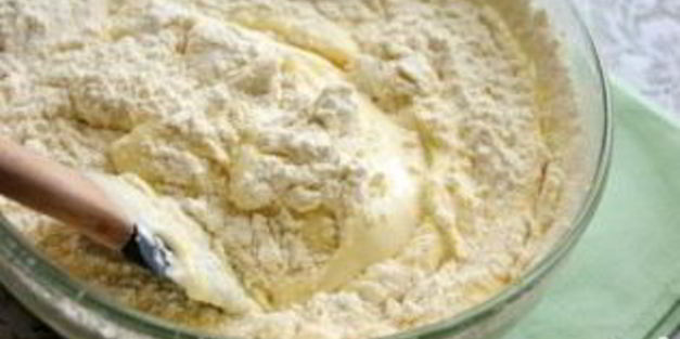 творожный пирог с бисквитным тестом