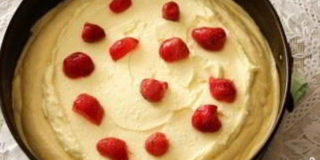 творожный пирог с бисквитным тестом