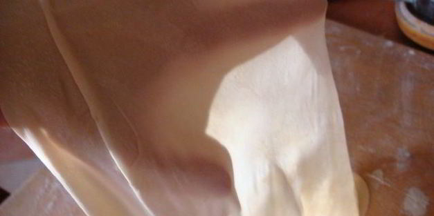 вытяжное тесто улитка с начинкой