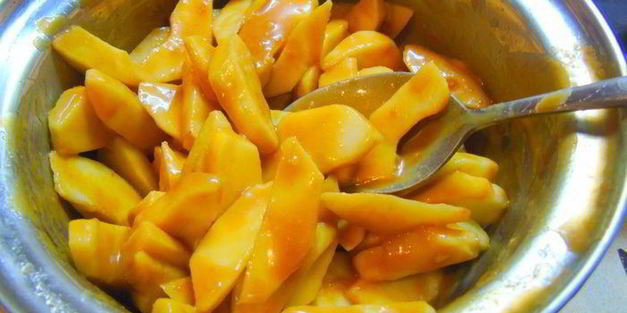 яблочно-карамельный пирог с тестом фило